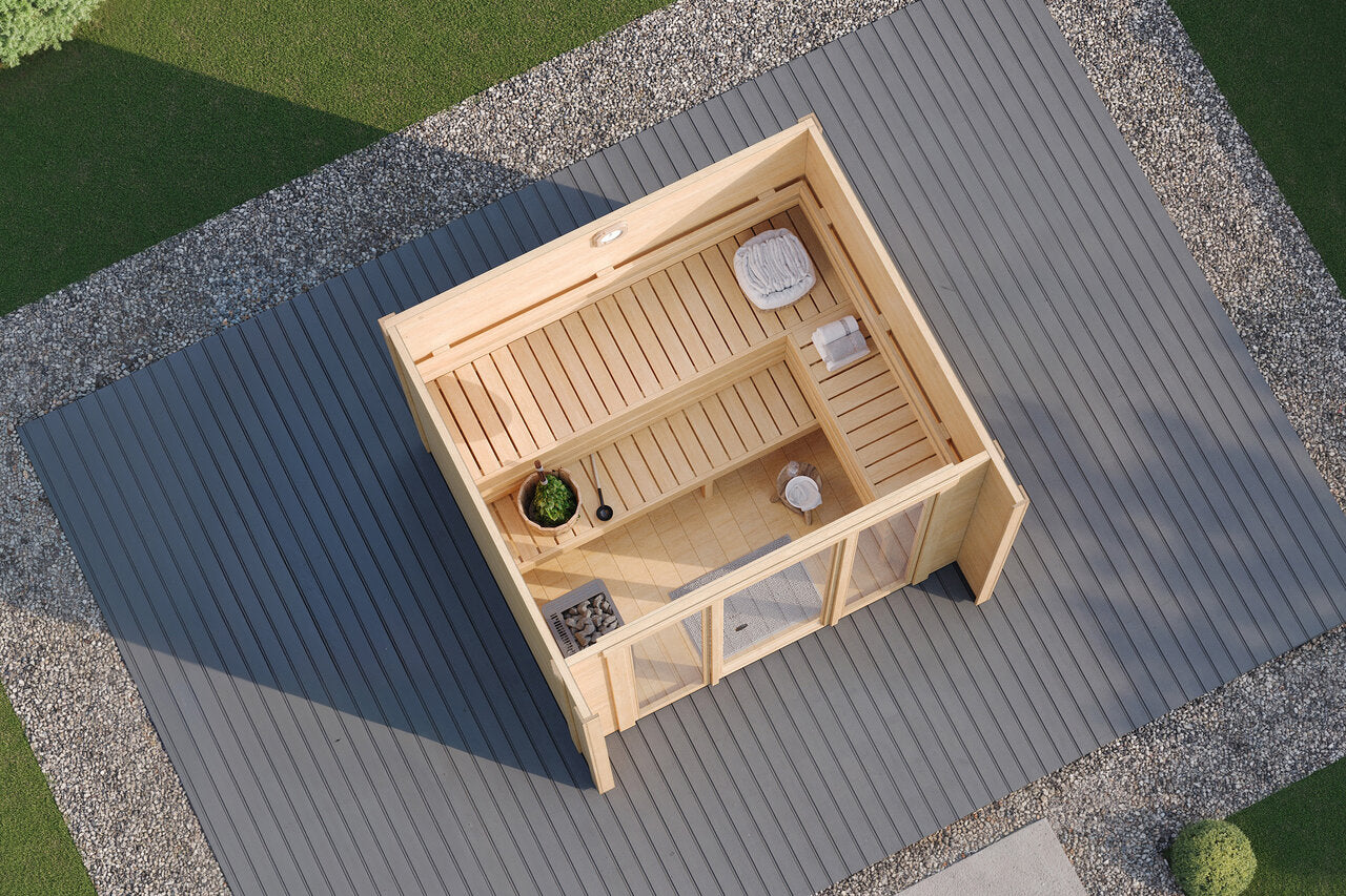 Wolff Finnhaus Sauna Vivica 2319 44