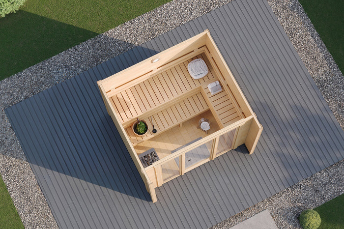 Wolff Finnhaus Sauna Vivica 2319 44
