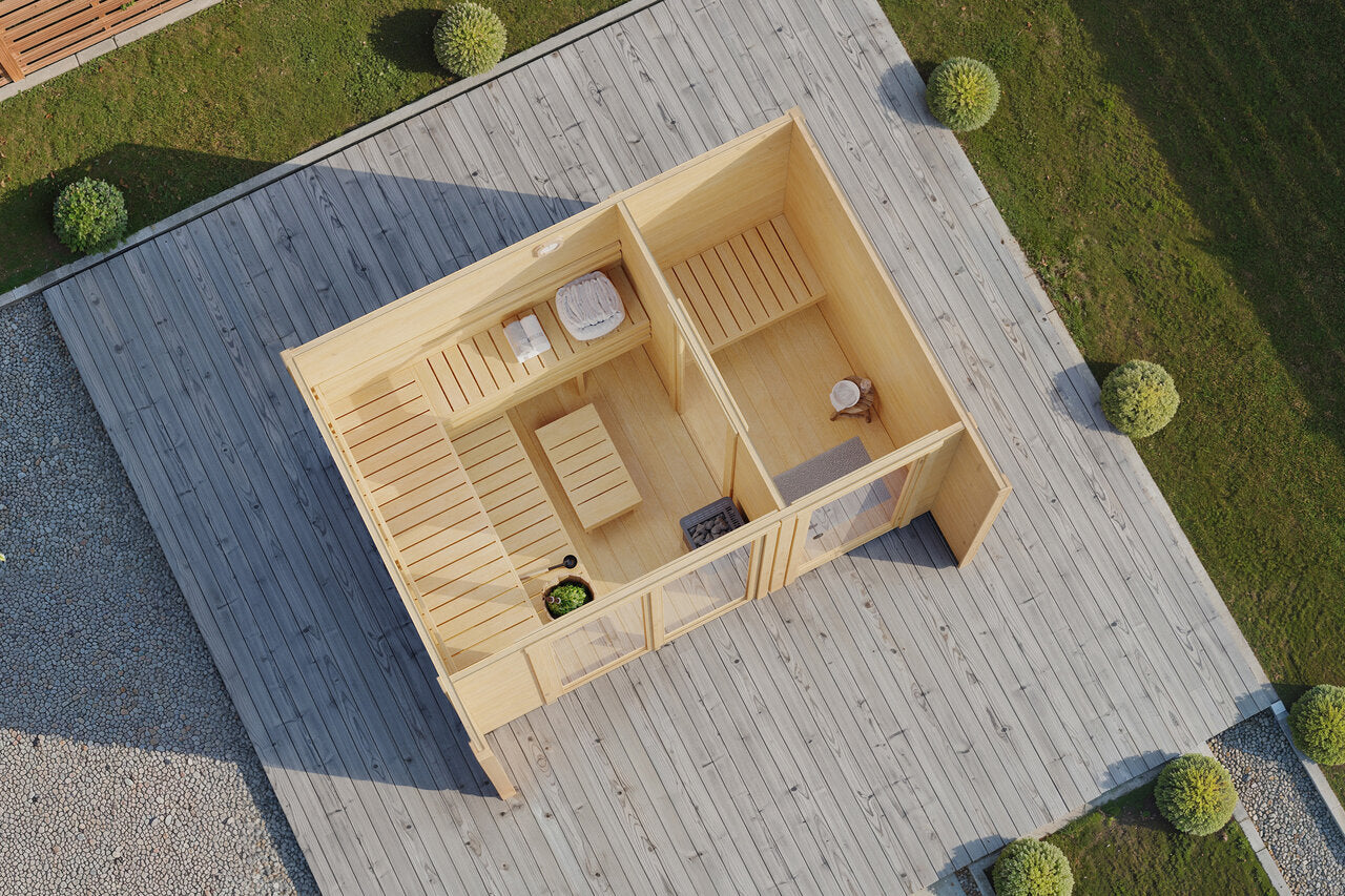 Wolff Finnhaus Sauna Vidar 3221 44