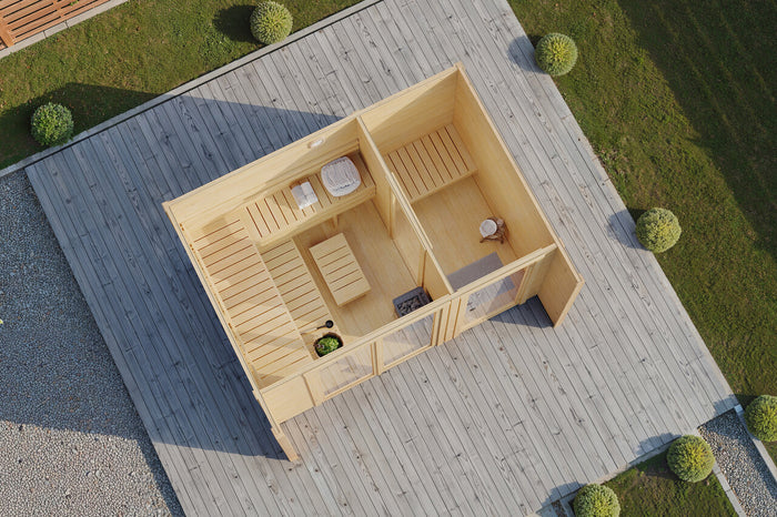 Wolff Finnhaus Sauna Vidar 3221 44