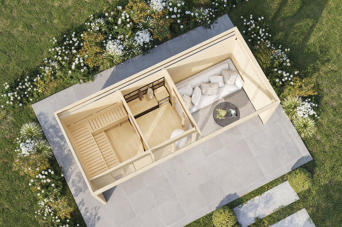 Wolff Finnhaus Sauna Vendela 6020 44