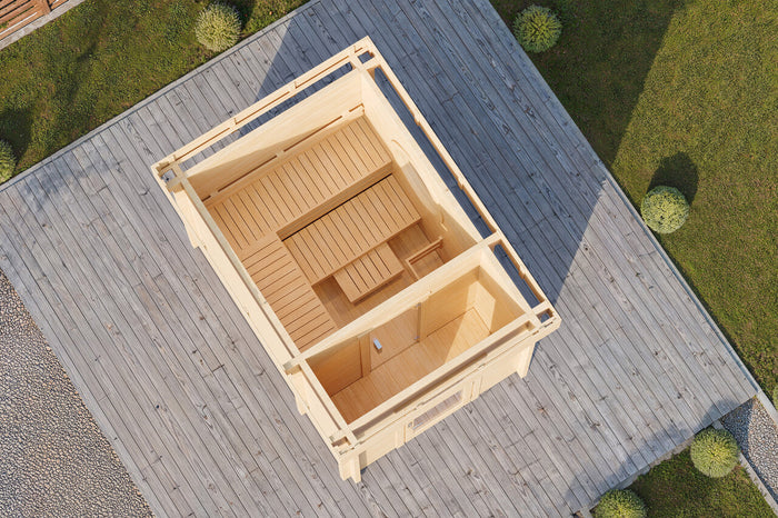 Wolff Finnhaus Sauna Toke 2232 70