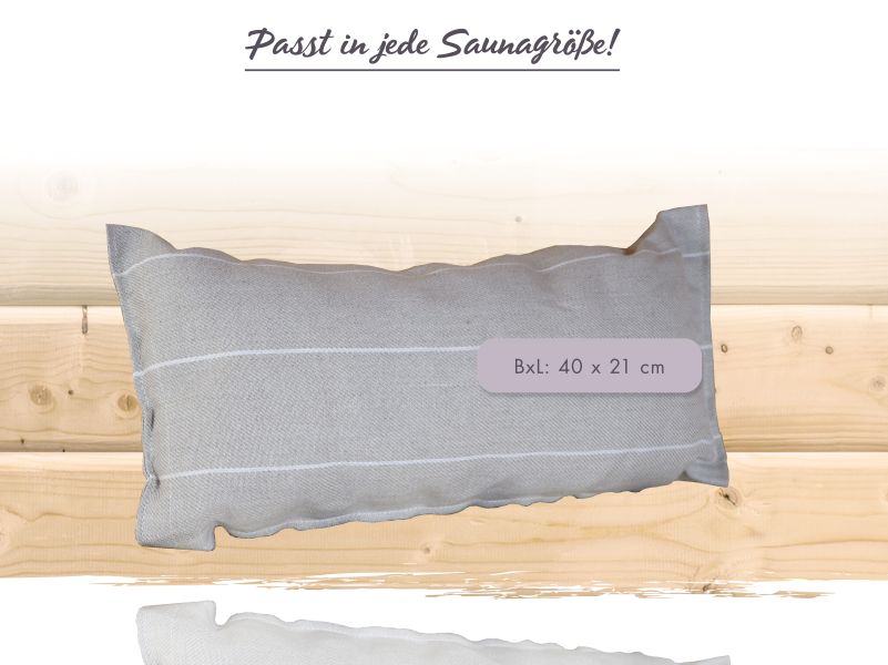 Karibu Saunakissen, hitzebeständing