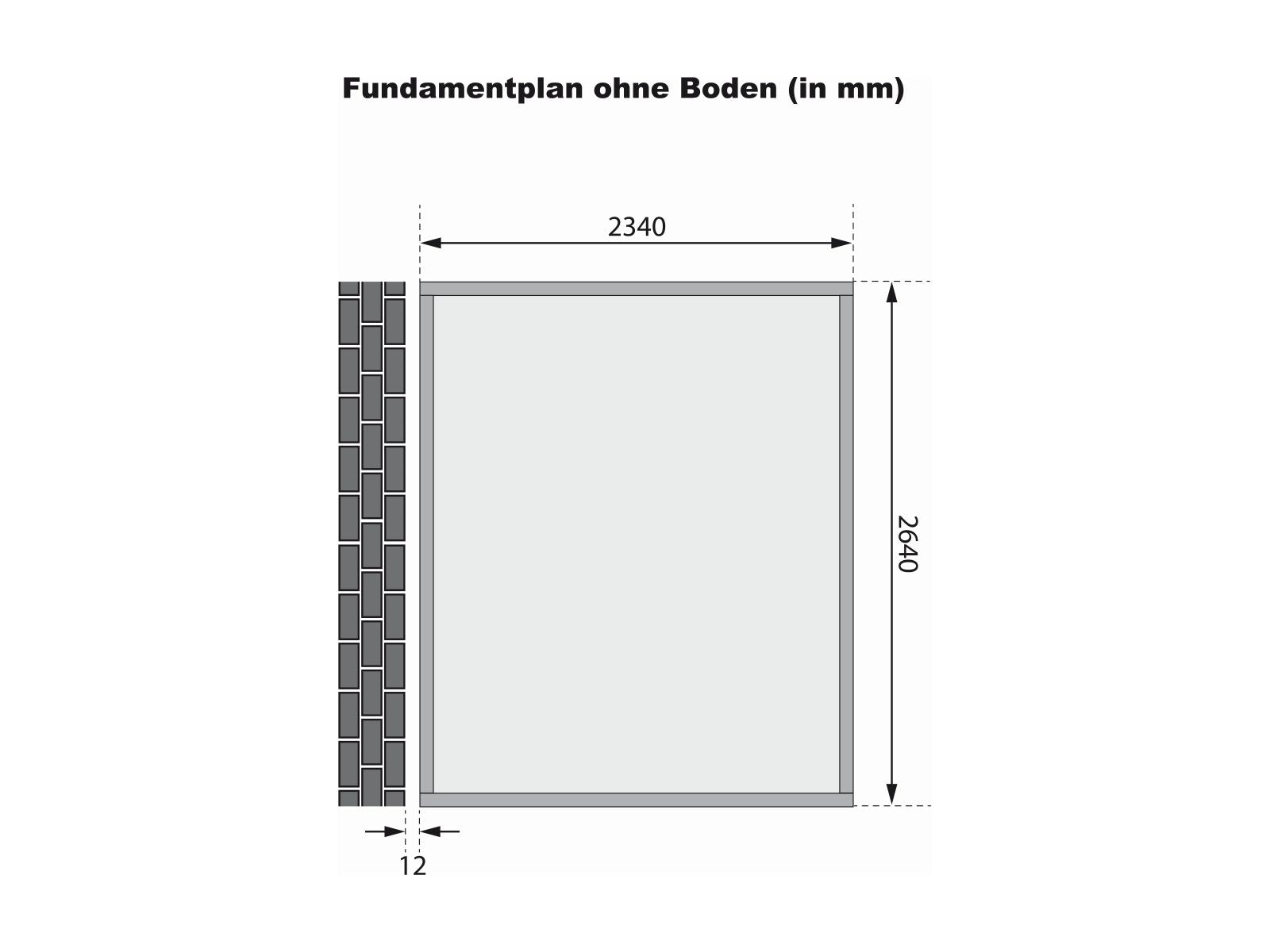 Karibu Gartenhaus Bomlitz 3 natur 19 mm
