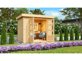 Karibu Gartenhaus Askola 3 natur 19 mm