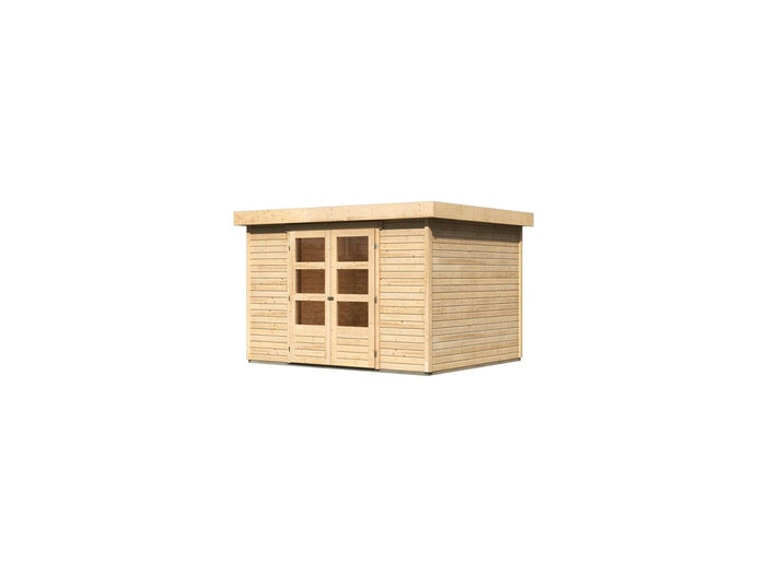 Karibu Gartenhaus Askola 5 natur 19 mm