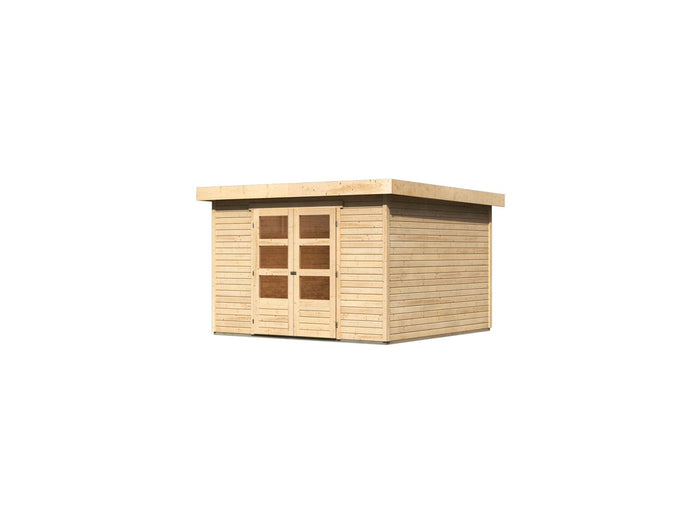 Karibu Gartenhaus Askola 6 natur 19 mm