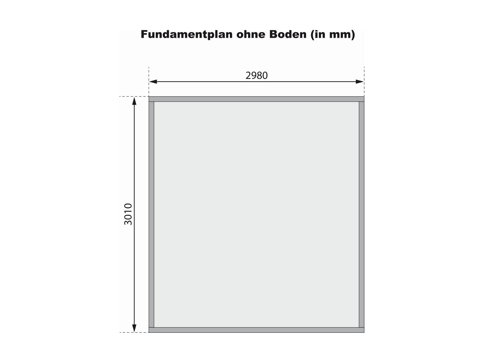 Karibu Gartenhaus Askola 6 natur 19 mm