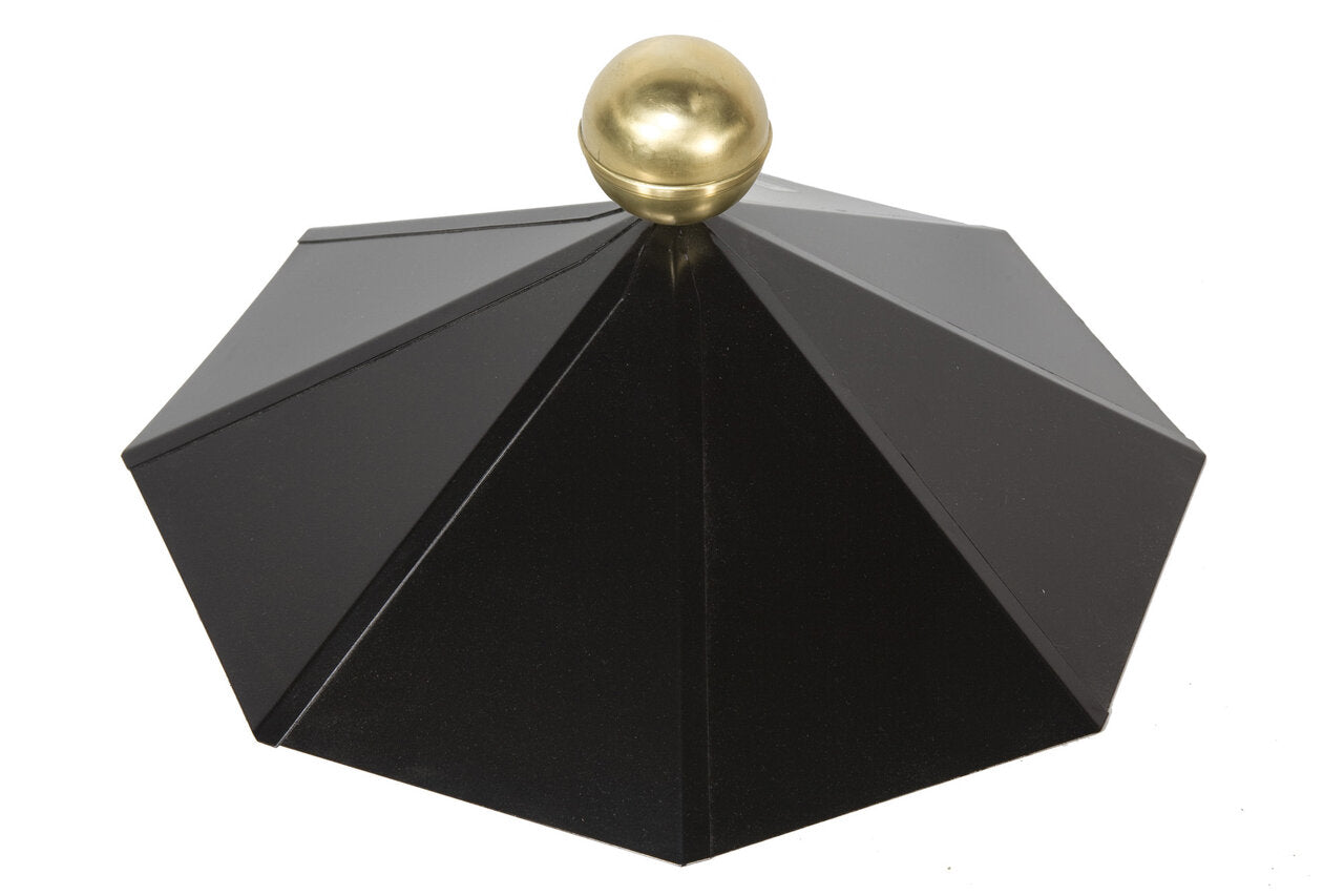 Wolff Dachhaube Kreta 8-eckig m. Messingkugel und Platte für Palma