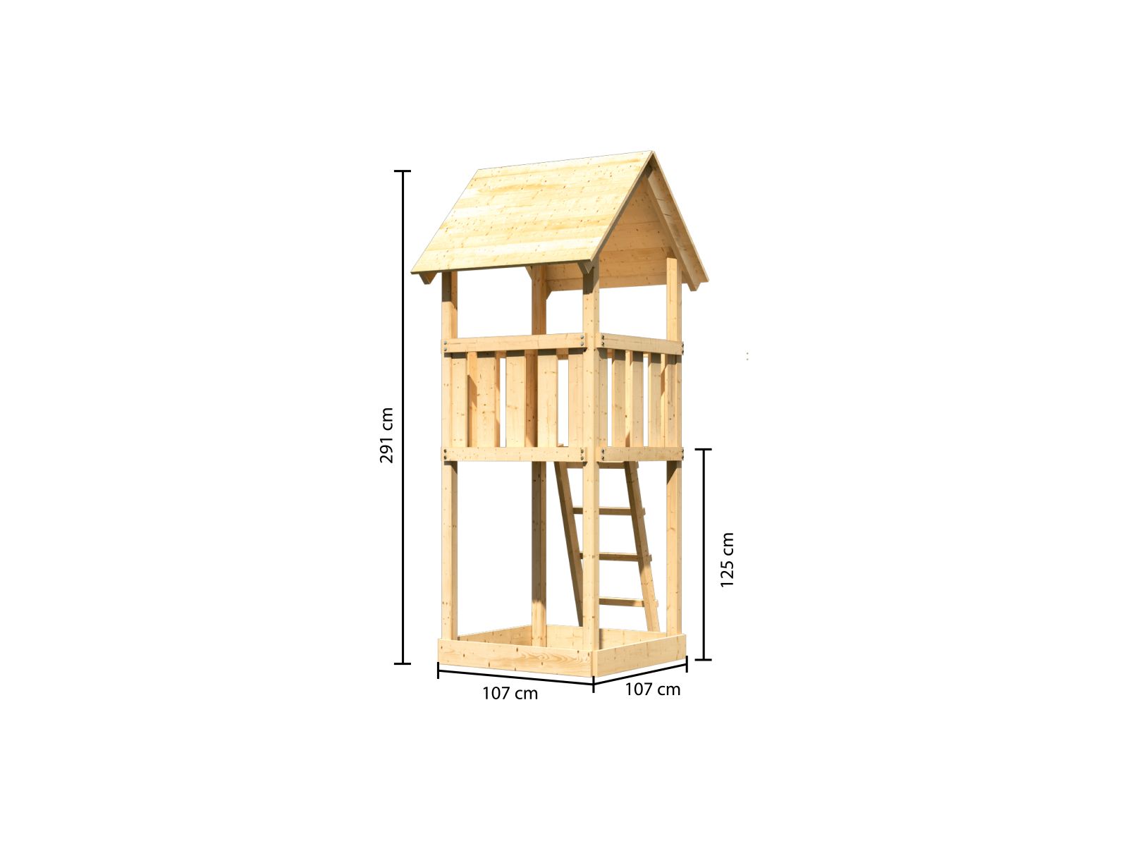 Karibu Spielturm Lotti