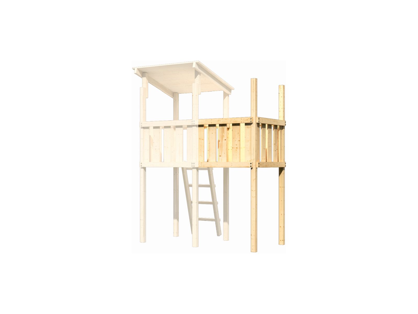 Karibu Anbau für Spielturm Lotti