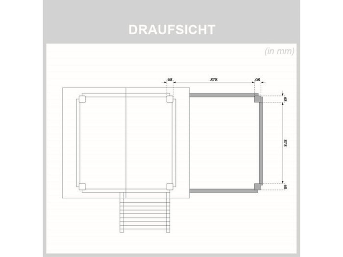 Karibu Anbau für Spielturm Lotti