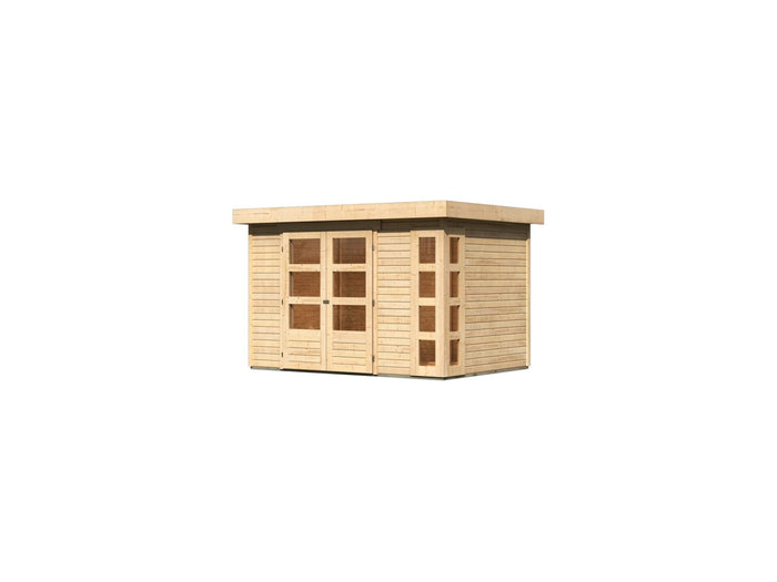 Karibu Gartenhaus Kerko 4 natur 19 mm