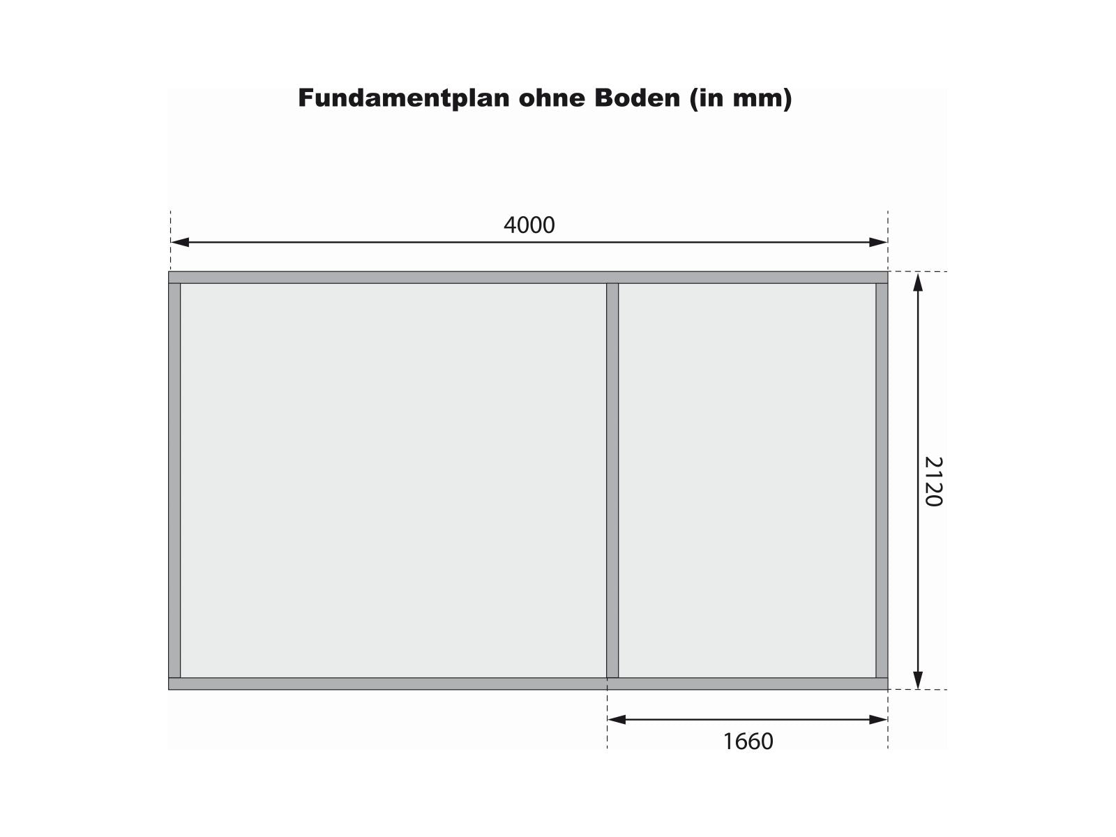 Karibu Systemhaus Mühlentrup 1 terragrau 19 mm