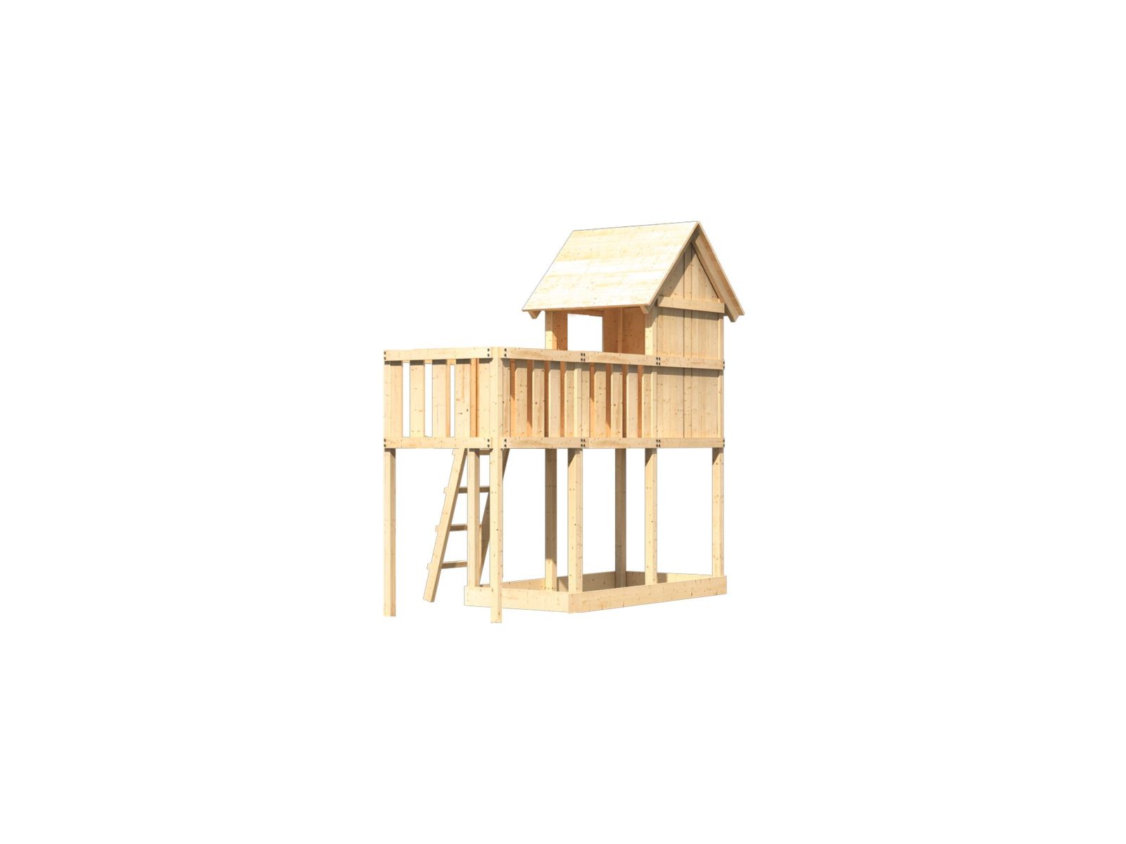 Karibu Stelzenhaus Frieda + Anbauplattform