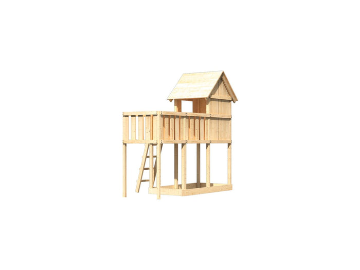 Karibu Stelzenhaus Frieda + Anbauplattform