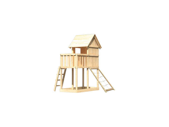 Karibu Stelzenhaus Frieda + Netzrampe