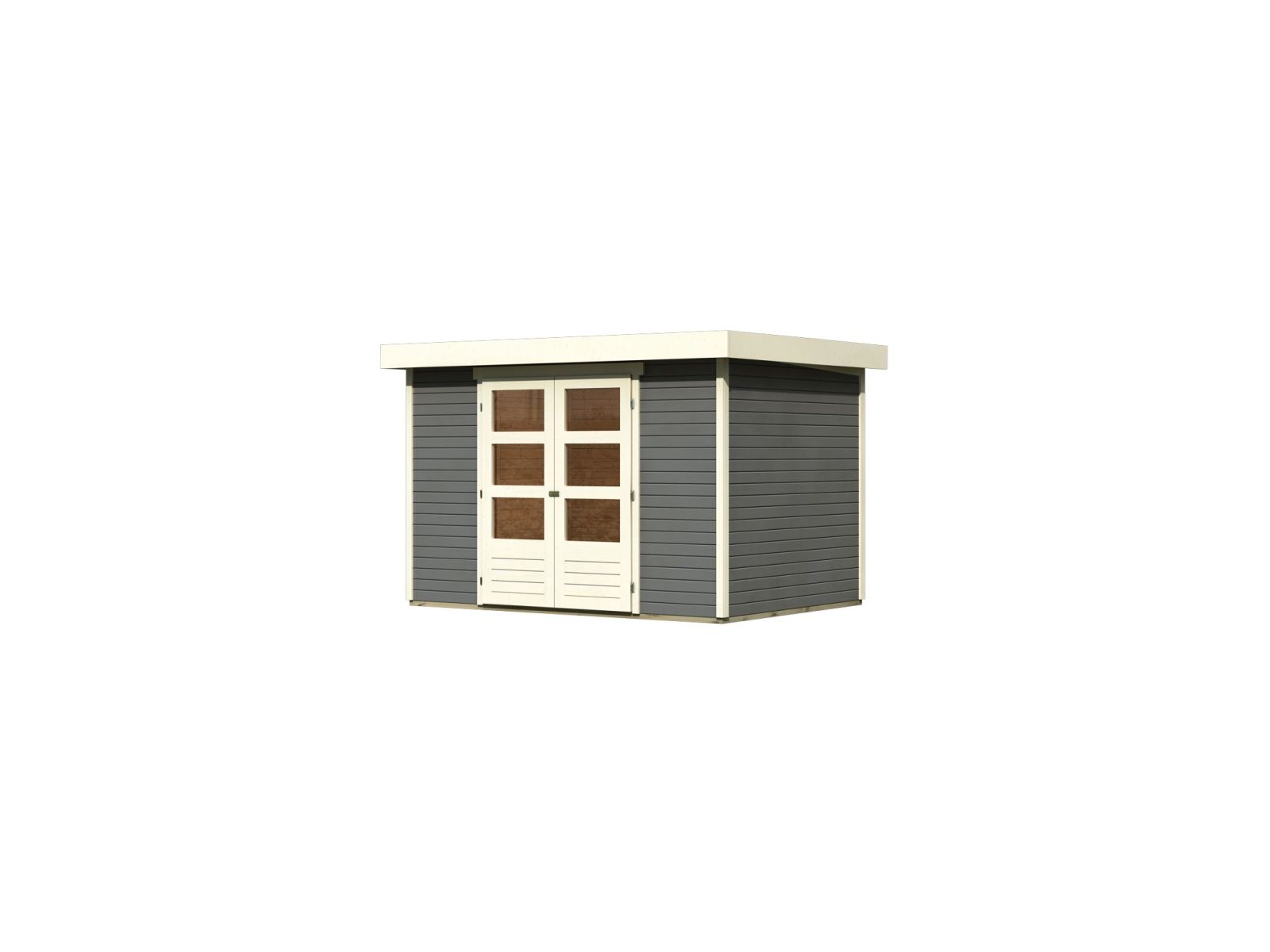 Karibu Gartenhaus Askola 4 terragrau