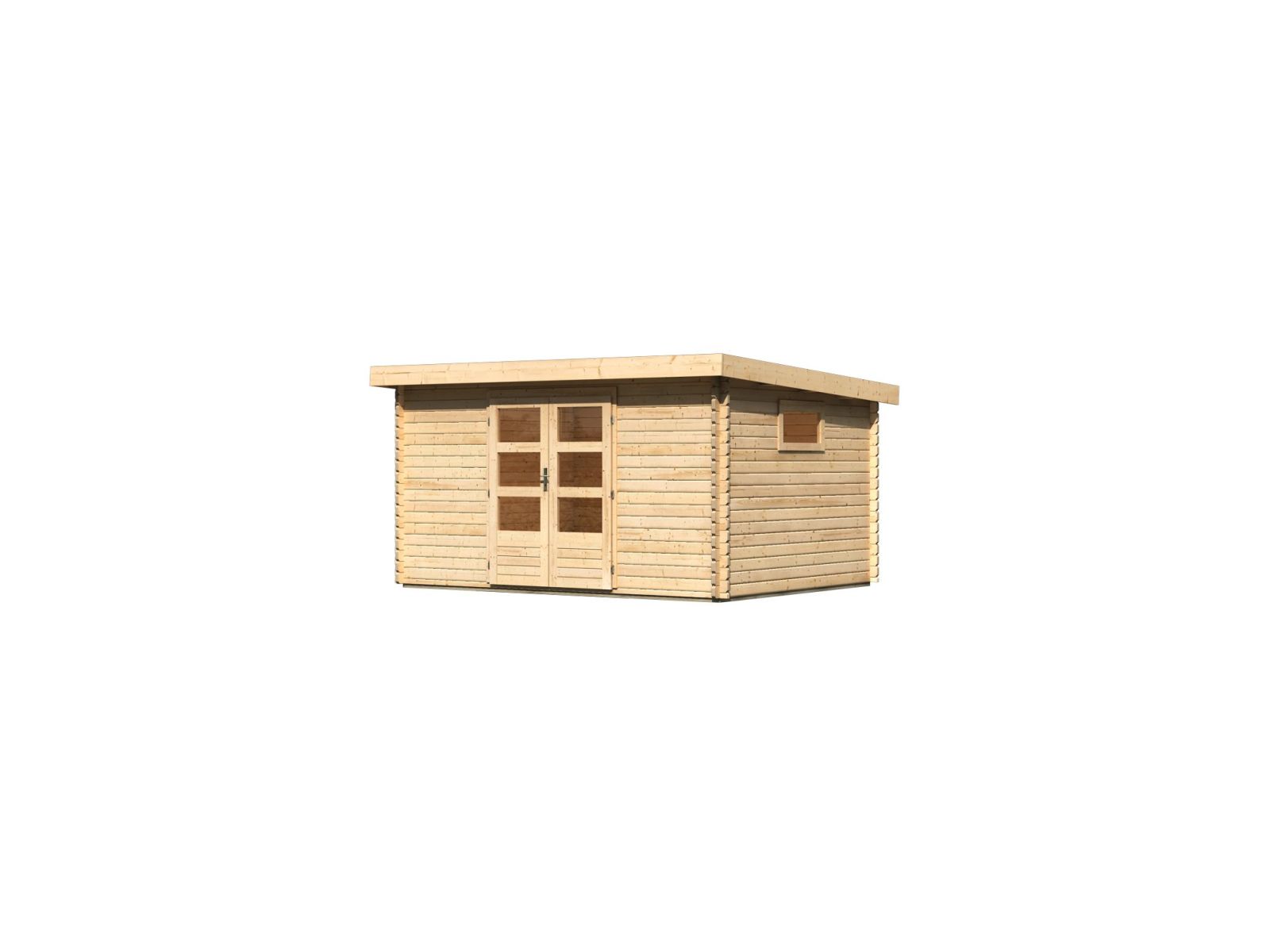 Karibu Gartenhaus Trittau 5 natur