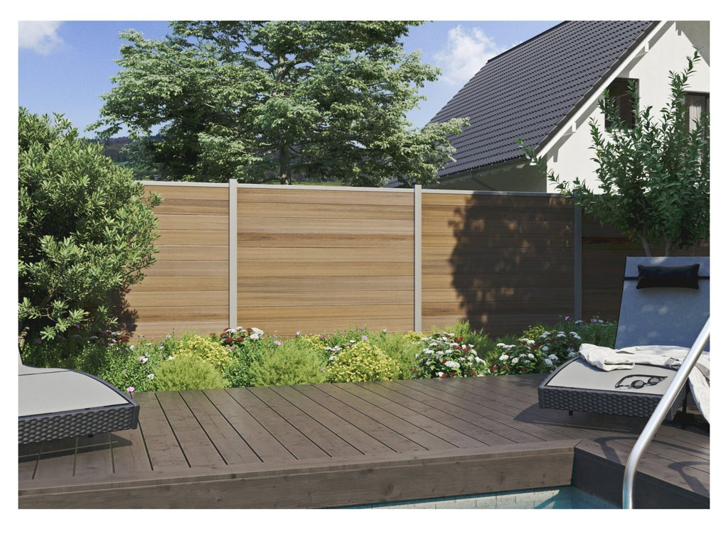 Tetzner & Jentzsch Aluminium-Abschlussleisten Start & Abschluss Set, Silber