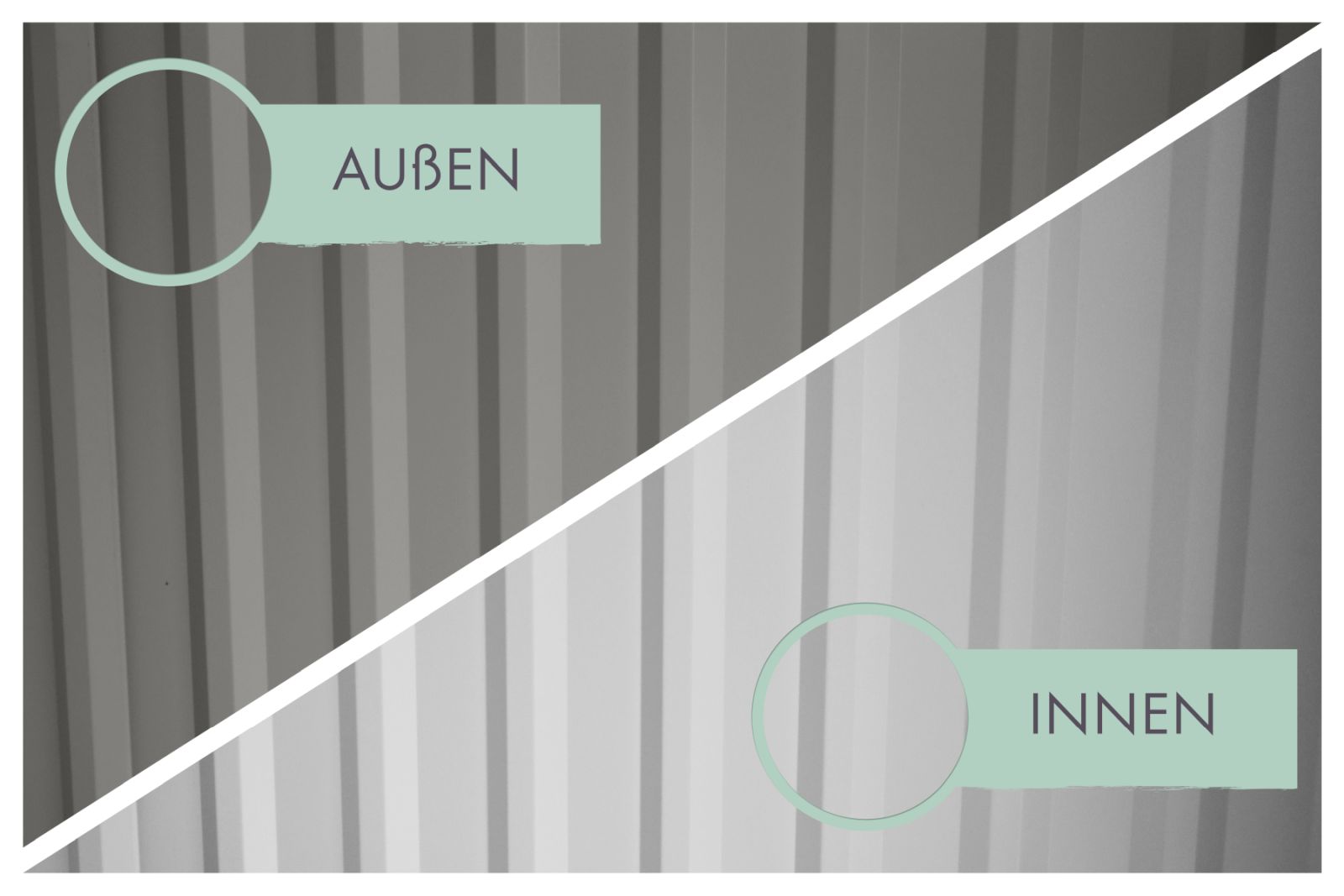 Karibu Metallhaus Aurum 3 in Graualuminium, inkl. Anbaudach 2 m