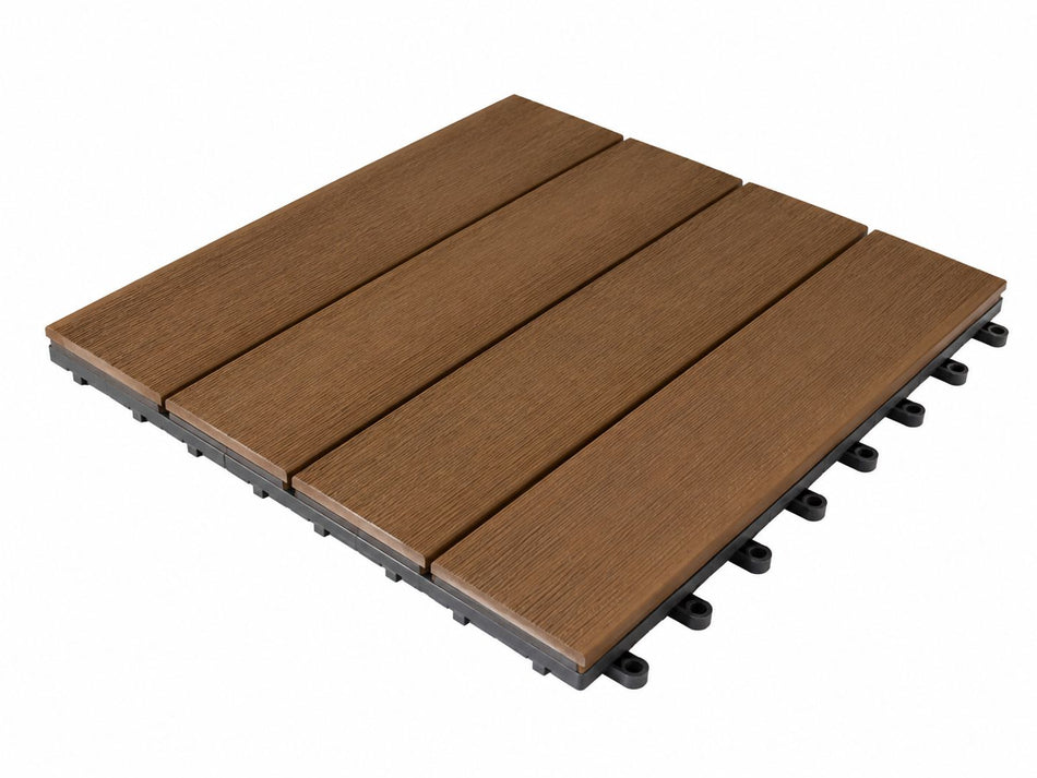 Bodenfliesen-Set Paket für Anbau WPC Gartenhaus Norvia 5829