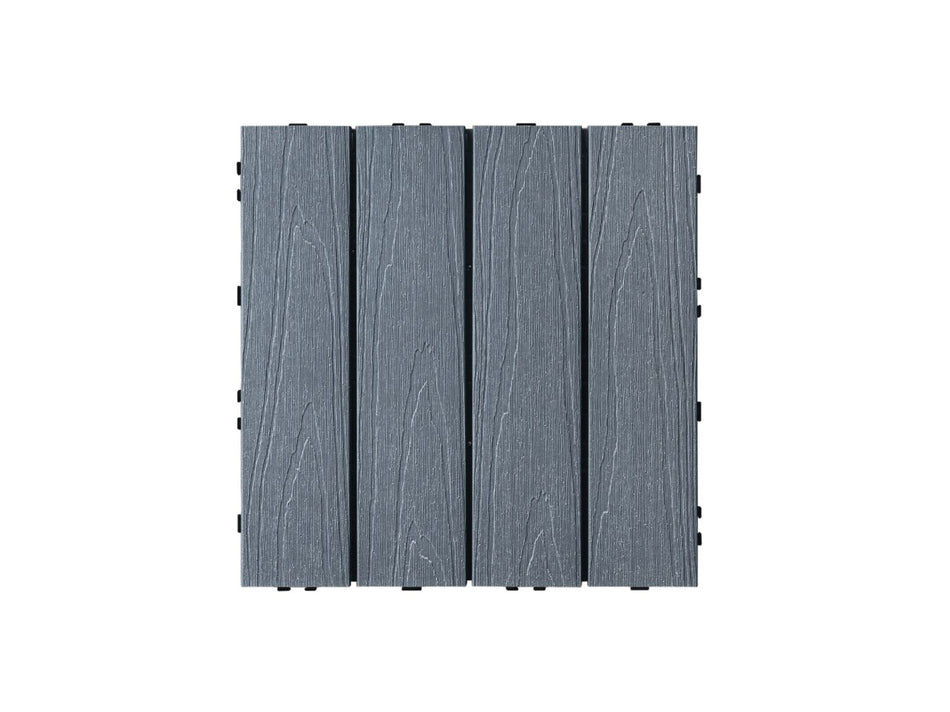 Bodenfliesen-Set Paket für WPC Gartenhaus Lignum 2420