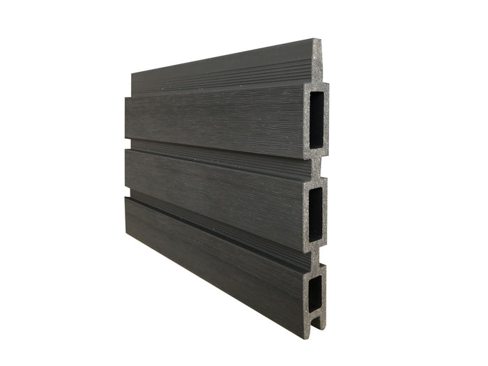 Tetzner & Jentzsch WPC Zaun Set: Waren | Anthrazit-Charcoal