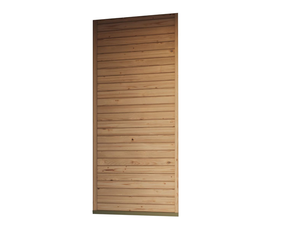 Karibu Cubeco Pavillon Seitenwand, halb, natur