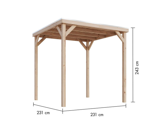 Karibu Pavillon Cubeco, natur