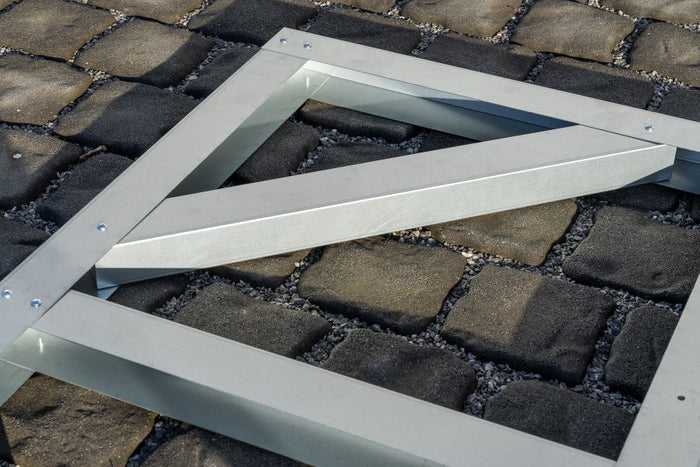 Globel Fundamentbodenrahmen 6x5 für Gartenmanager Dream 65