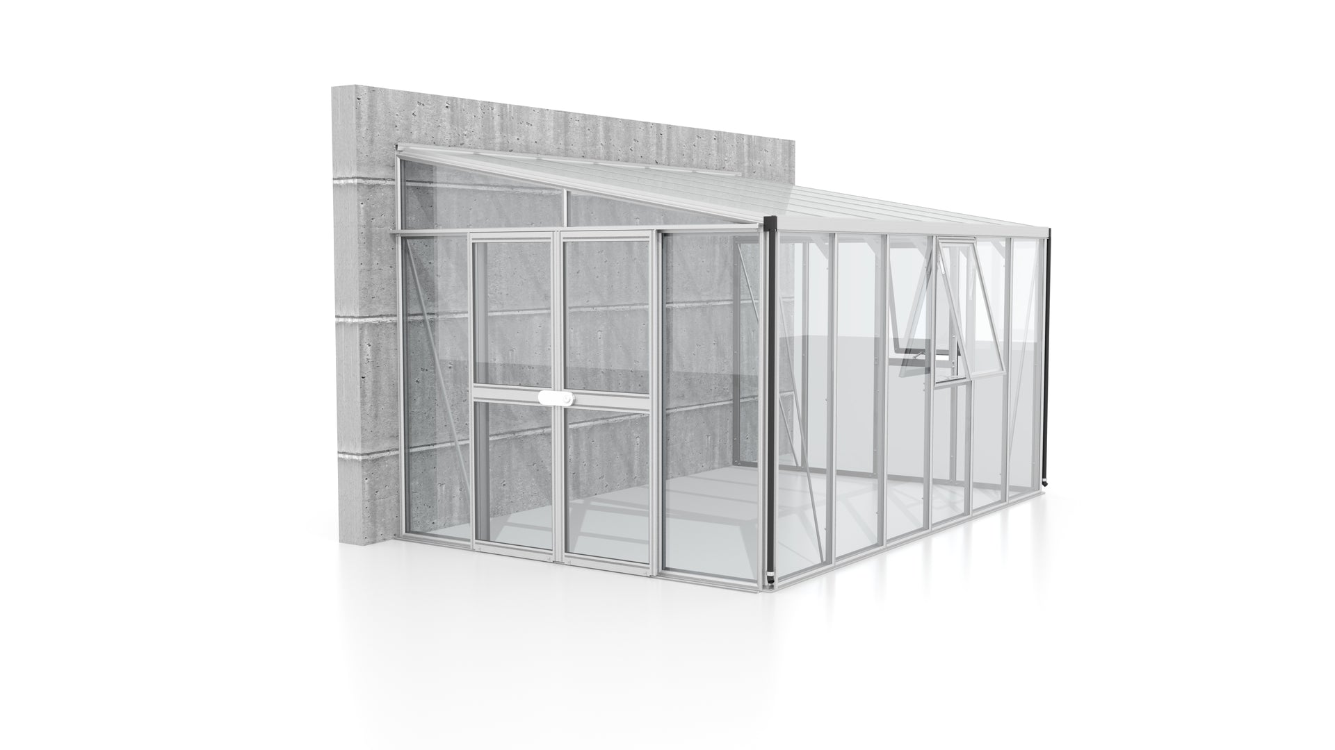 Vitavia Gewächshaus Athena 10200 ESG/HKP, Alu