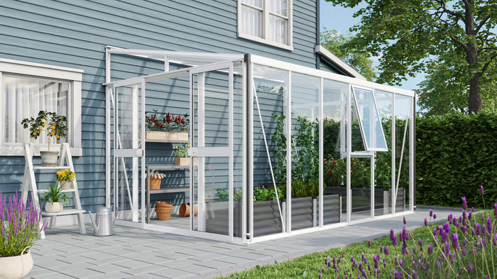 Vitavia Gewächshaus Athena 10200 ESG/HKP, Weiss