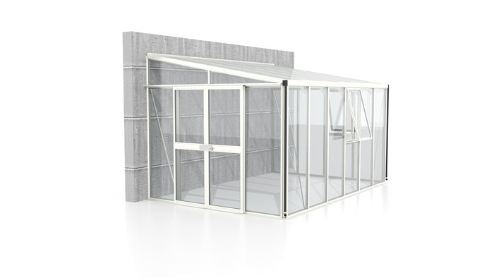 Vitavia Gewächshaus Athena 10200 ESG/HKP, Weiss