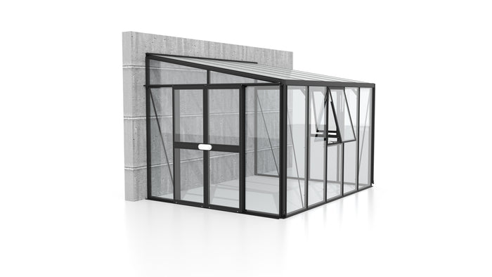 Vitavia Gewächshaus Athena 8600 ESG/HKP, schwarz