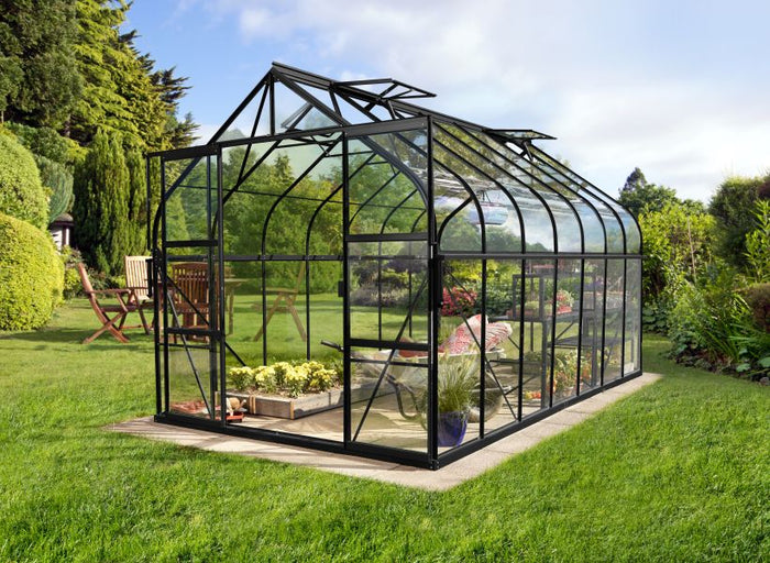 Vitavia Gewächshaus Diana 11500 ESG 3mm, schwarz