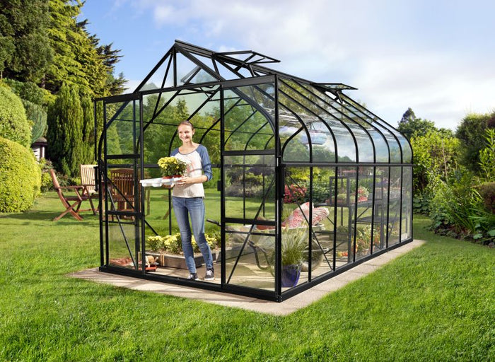 Vitavia Gewächshaus Diana 11500 ESG 3mm, schwarz