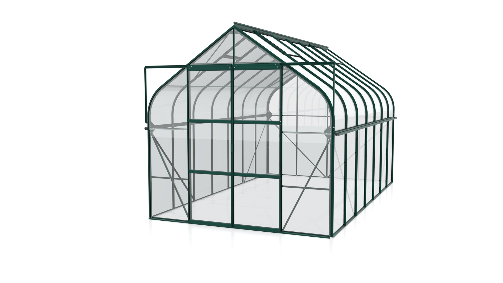 Vitavia Gewächshaus Diana 11500 ESG 3mm, smaragdgrün