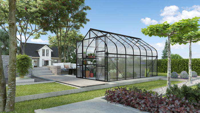 Vitavia Gewächshaus Diana 11500 HKP 4 mm in schwarz