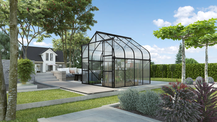 Vitavia Gewächshaus Diana 6700 HKP 4 mm in schwarz