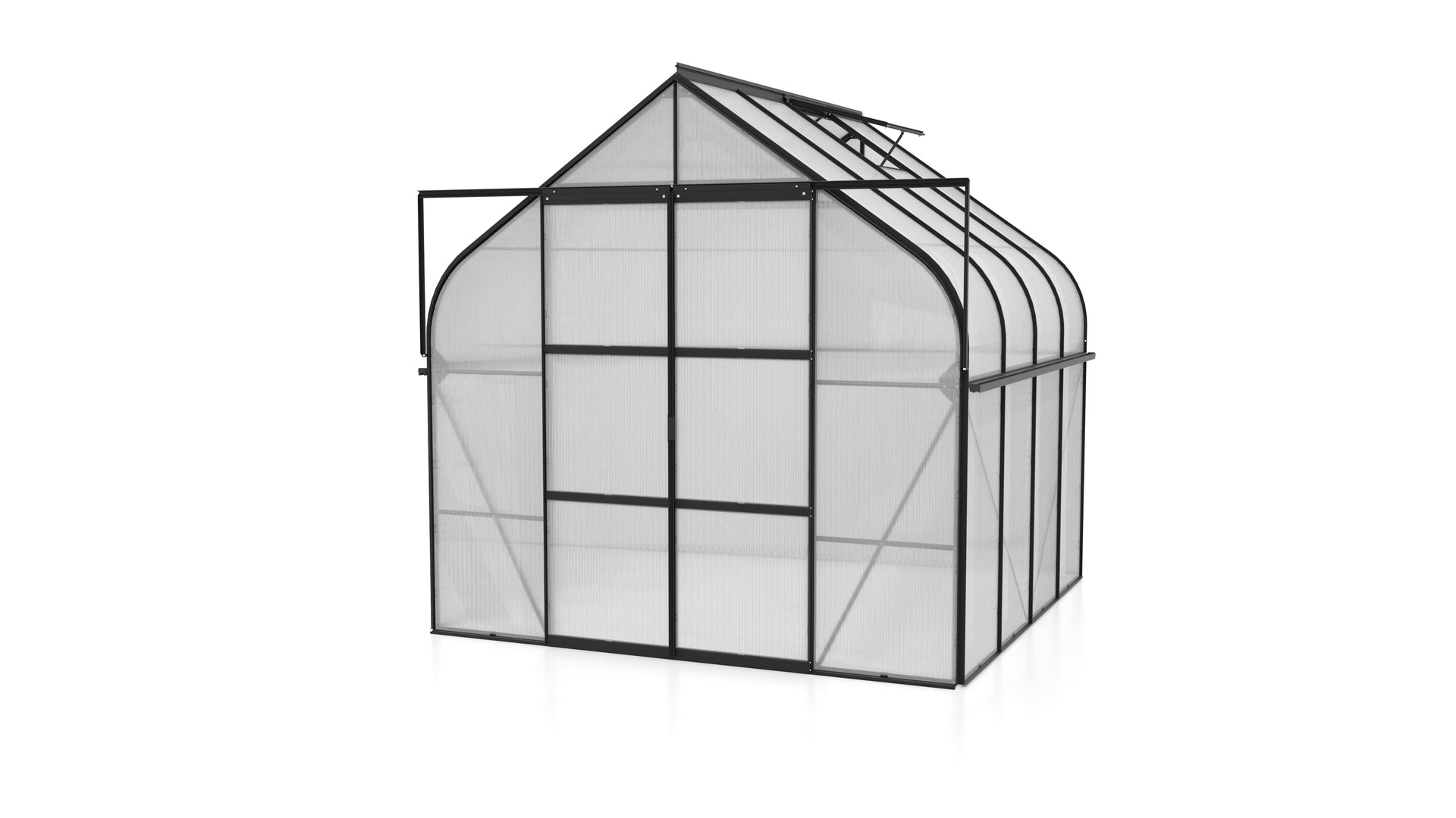 Vitavia Gewächshaus Diana 6700 HKP 4 mm in schwarz