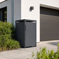 Norlinio Mülltonnenbox Vario, Anthrazit, für 1 Tonne