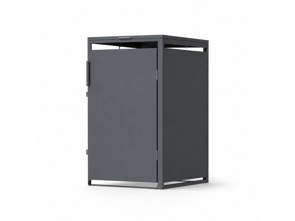 Norlinio Mülltonnenbox Vario, Anthrazit, für 1 Tonne