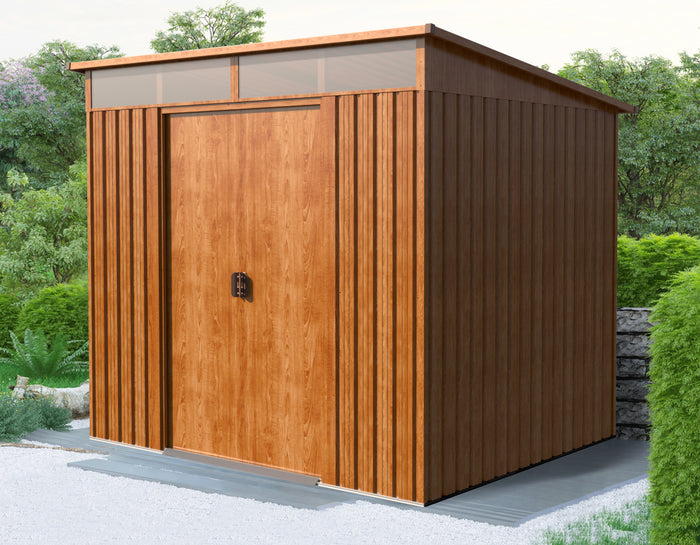 Pergart Gerätehaus Lübeck 86 - Holzoptik