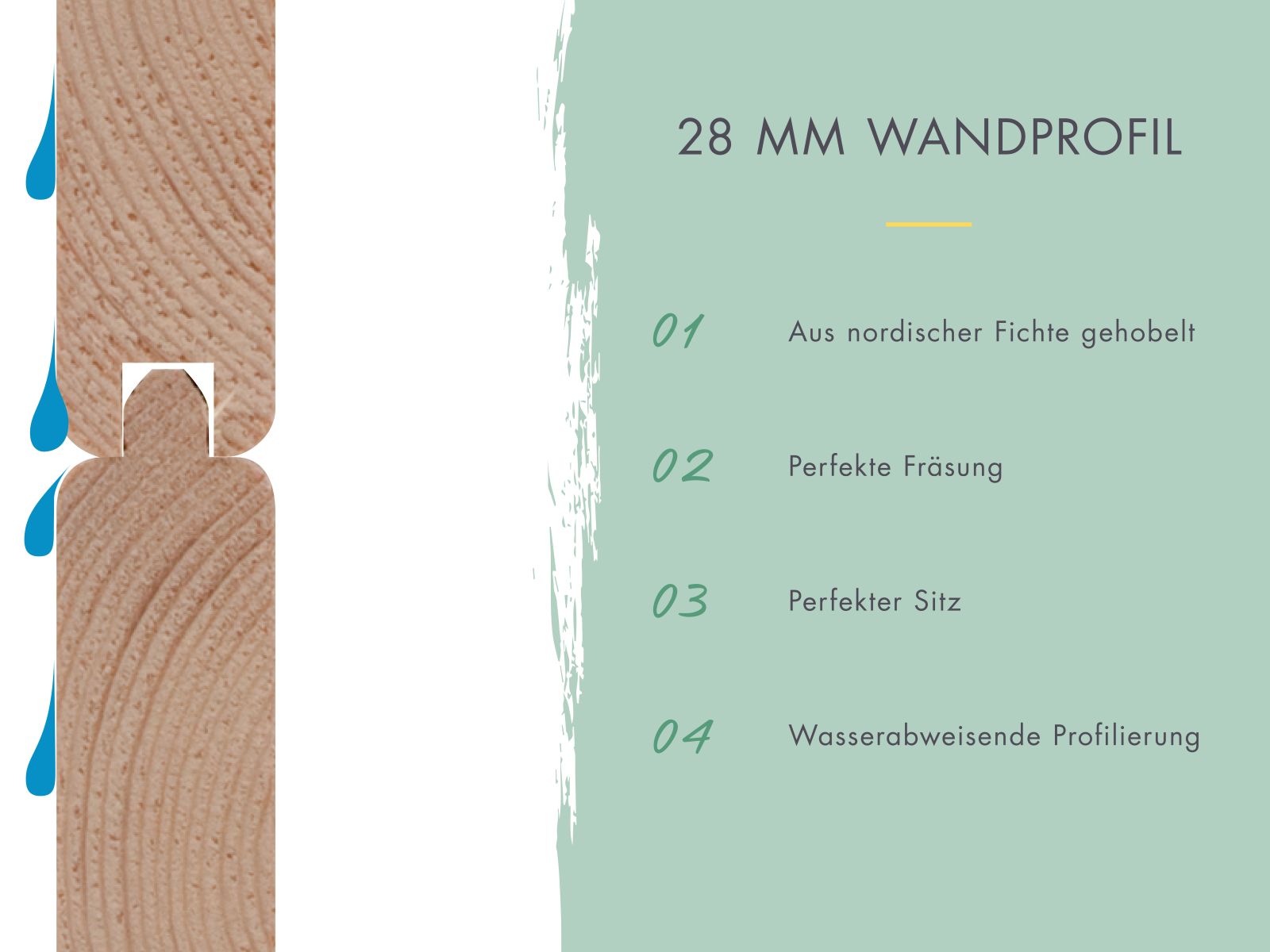 Karibu Hybrid Gartenhaus Pluto 1 A, naturbelassen/anthrazit, 28 mm