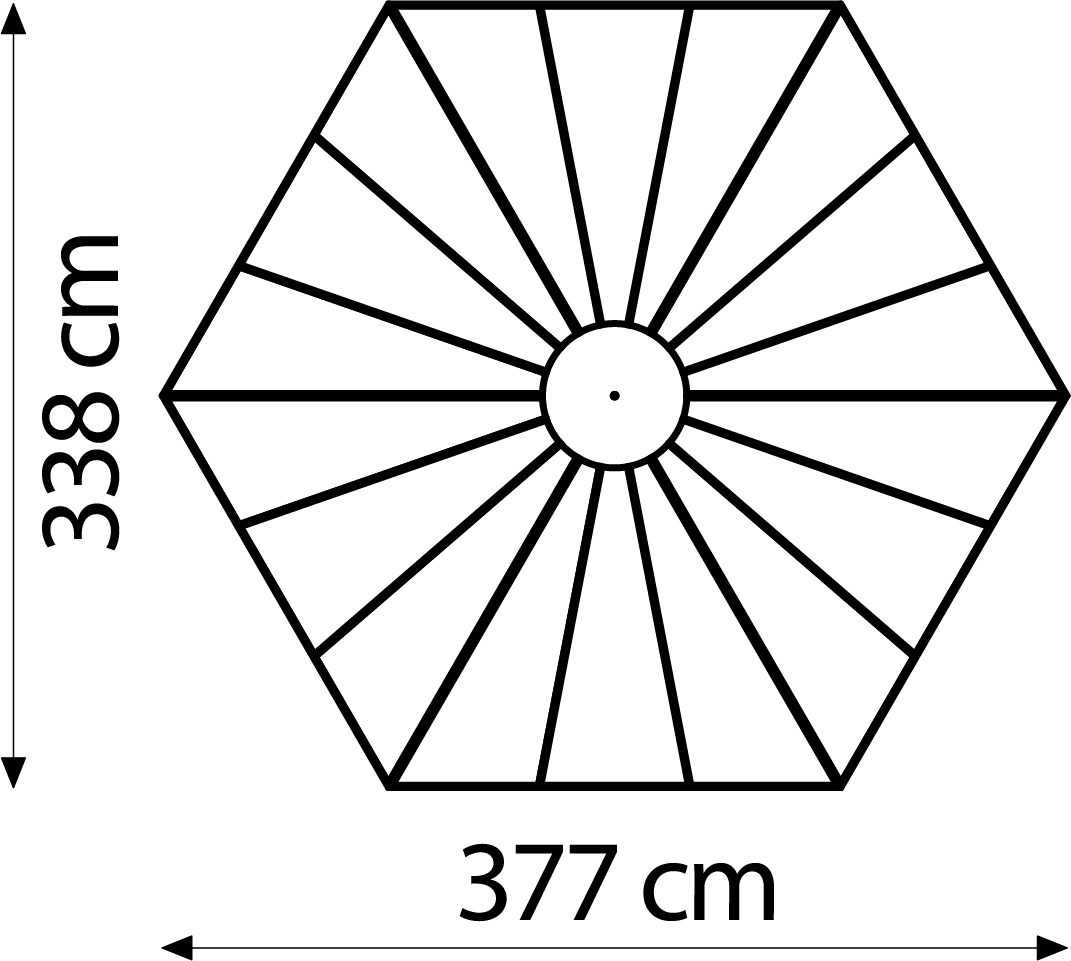 Vitavia Vogelvoliere Circus 9000 Alu, inkl. Fundament