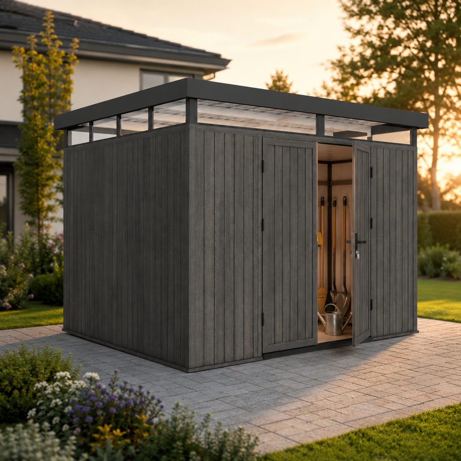 Linholm WPC Gartenhaus Stava 2,6 x 2,6