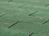 Bitumen-Dachschindeln Rechteck vintage grün 8 Pakete