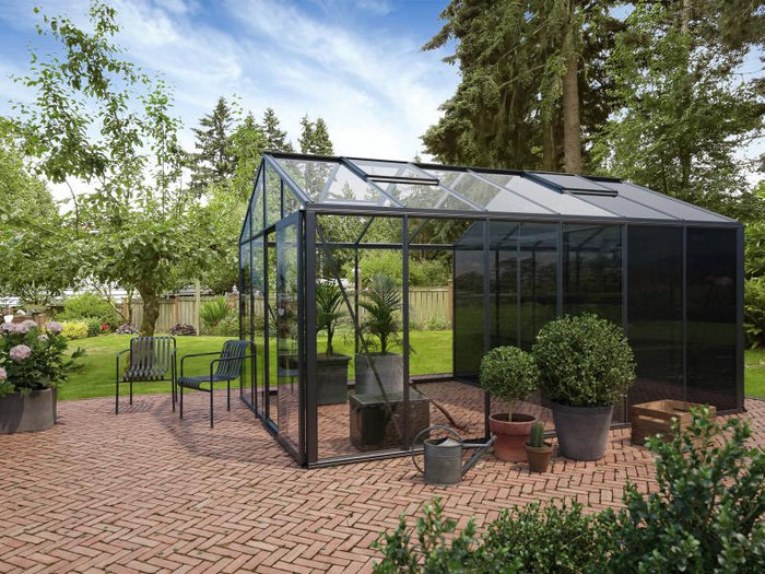 Bloomcabin Gewächshaus Klassik 7 inkl. mittlerem Stauraum