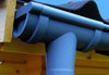 Dachrinnen Set RG 80 anthrazit 8x150 cm 8-Eck-Dach